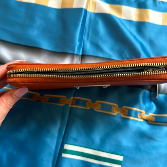 Michael Kors Orange Wallet - Picture 3 of 6
